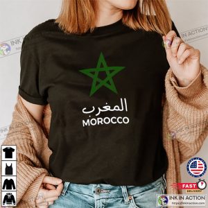 Keep Calm And Support Morocco Morocco Flag T-shirt