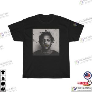 Kendrick Lamar Album Cover To Pimp a Butterfly Rapper Tee