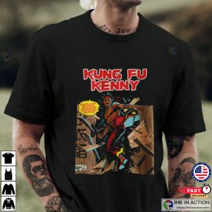 Kendrick Lamar Inspired Kung Fu Kenny Tshirt Vintage 90s Kendrick Lamar Shirt Tour 2022 Shirt 2