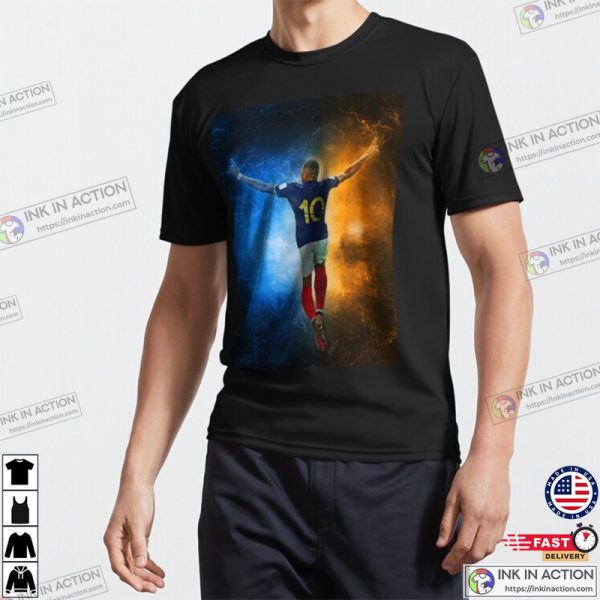 Kylian Mbappe France FIFA World Cup 2022 Goal Celebration T-Shirt