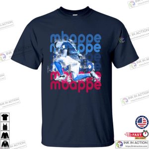 Kylian Mbappe French Football Team Qatar World Cup 2022 Soccer PSG Fan Shirt