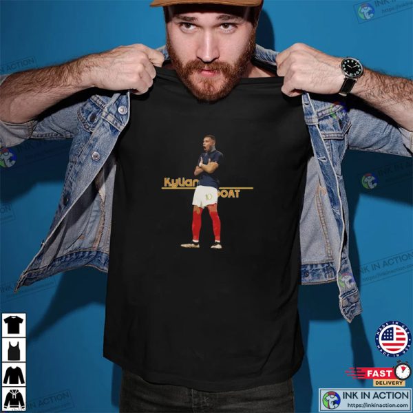 Kylian Mbappe French Football Team Tee