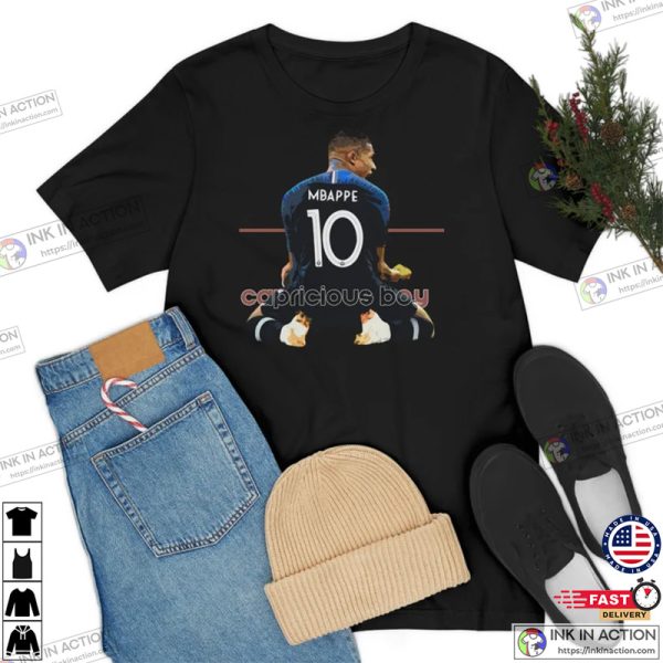 Kylian Mbappe Qatar World Cup 2022 PSG Fan Shirt