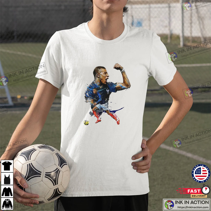 Kylian Mbappé Mbappe France Team France World Cup Qatar 2022 Shirt