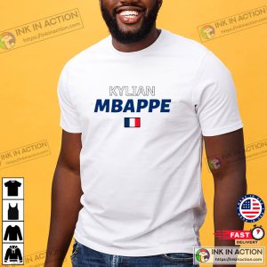 Kylian Mbappe T Shirt Qatar 2022 World Cup France 2
