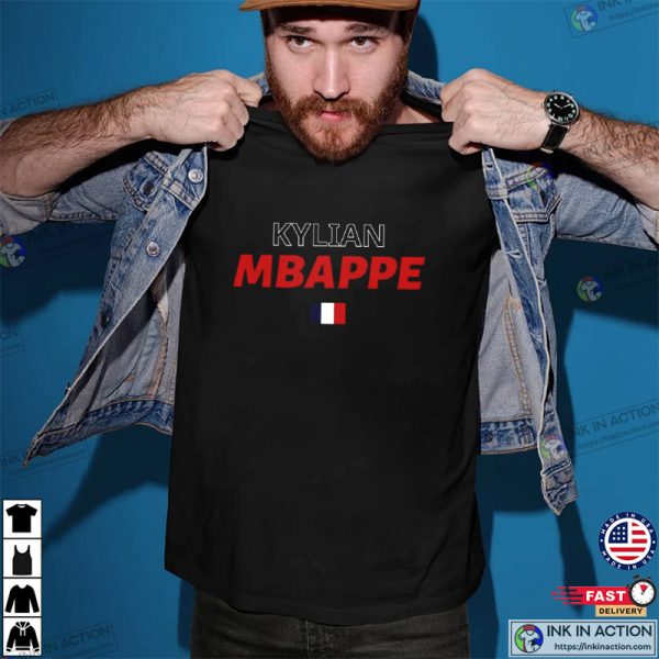 Kylian Mbappe Qatar 2022 World Cup France T-Shirt