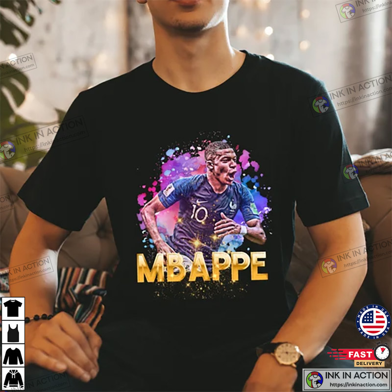 Kylian Mbappe World Cup 2022 France Unisex Shirt - Ink In Action