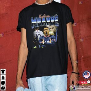 Kylian Mbappe shirts Vintage 90s Inspired Bootleg Sports Rap T Shirt 4