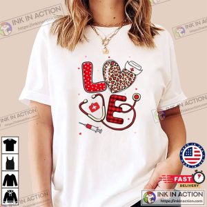 Leopard Buffalo Nurse Life, Valentine Shirt