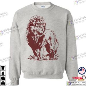 Lion Sweater Unisex Sweatshirt Fleece Pullover Sweatshirt 1