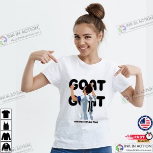 Lionel Messi Argentina Goat Qatar 2022 World Cup T Shirt 3