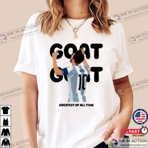 Lionel Messi Argentina Goat Qatar 2022 World Cup T Shirt 4