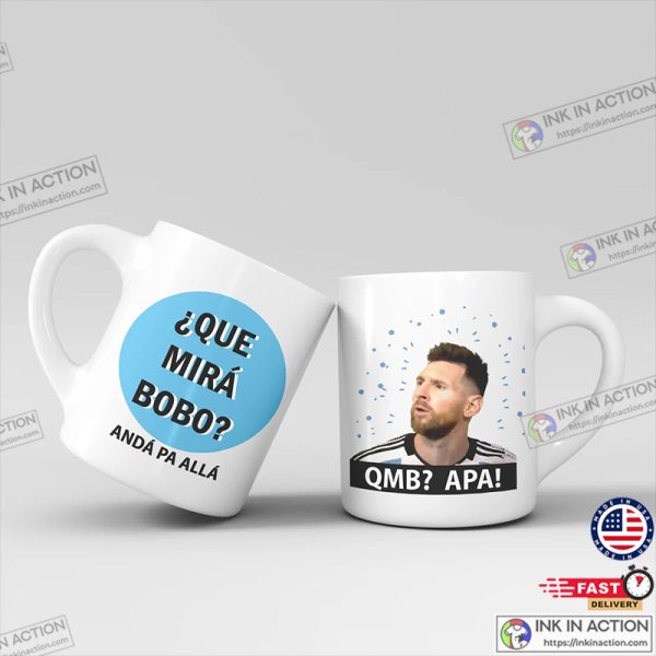 Lionel Messi Argentina Que Mira Bobo Essential Mug