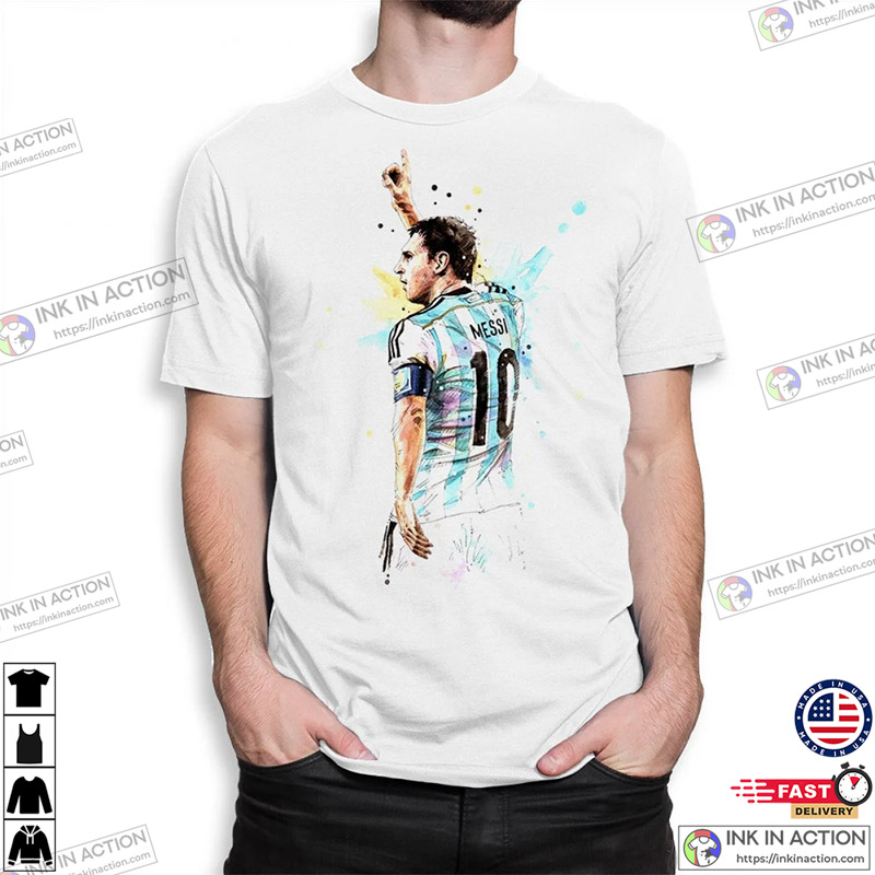 Ipeepz Lionel Messi Do A Kickflip Shirt