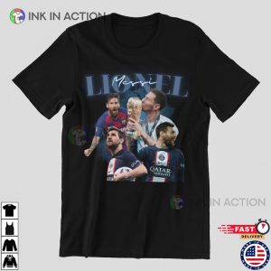 Lionel Messi Vintage Bootleg World Cup 2022 T Shirt 3