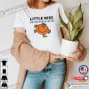 Little Miss Cant Skip A Day At The Gym Funny Lifting Tee