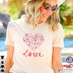 Love And Heart For Valentine Day Valentine Day Shirts 3