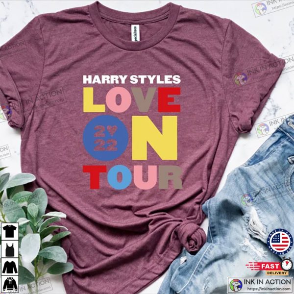 Love On Tour 2022 Harry’s Tour Music Lover Shirt