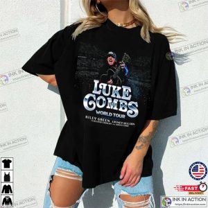 Luke Combs World Tour Country Song T-shirt