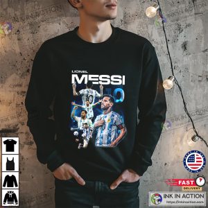 M10 Lionel Messi Argentinas Greatest Tribute Football T Shirt 3