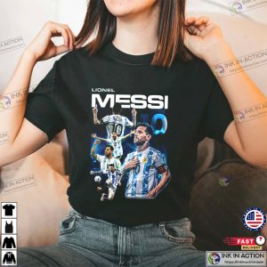 M10 Lionel Messi Argentinas Greatest Tribute Football T Shirt 4