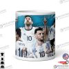 Majestic Lionel Messi M10 Argentina Coffee Mug