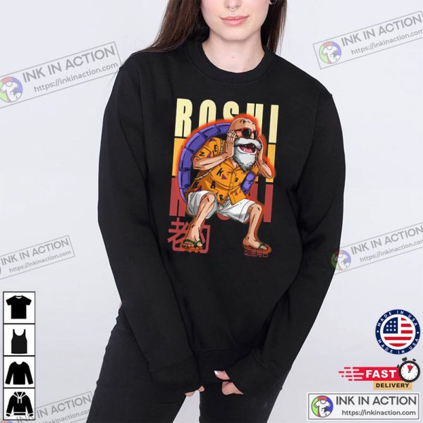 Super Hero DBZ Anime Master Roshi Shirts