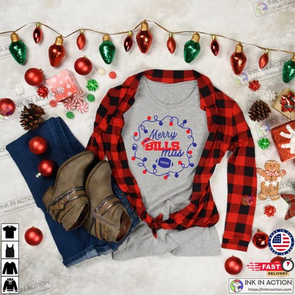 Buffalo Bills Merry BILLSmas Football Christmas Shirts