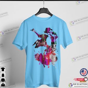 Michael Jackson King of Pop Beat It Moonwalk Men and Women Music Tee Vintage Tshirt 2