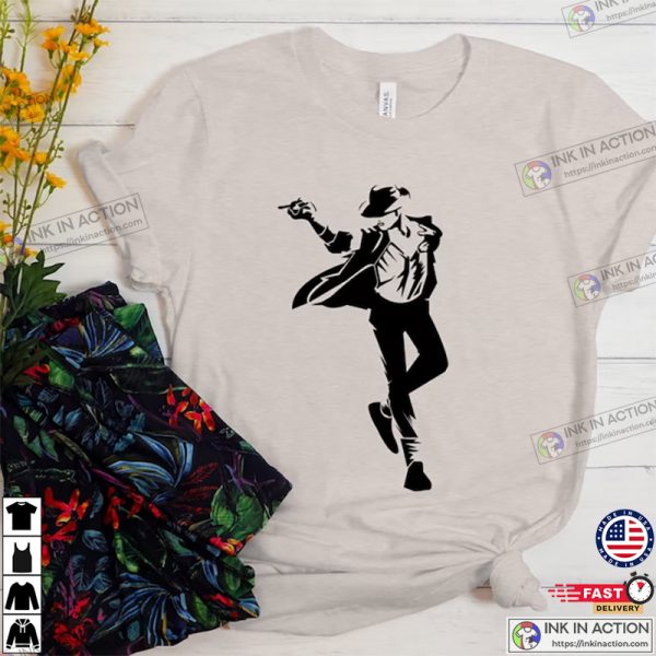 Michael Jackson Moon Walk King of Pop Beat It Music Lover Shirt