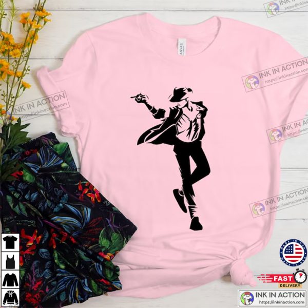 Michael Jackson Moon Walk King of Pop Beat It Music Lover Shirt