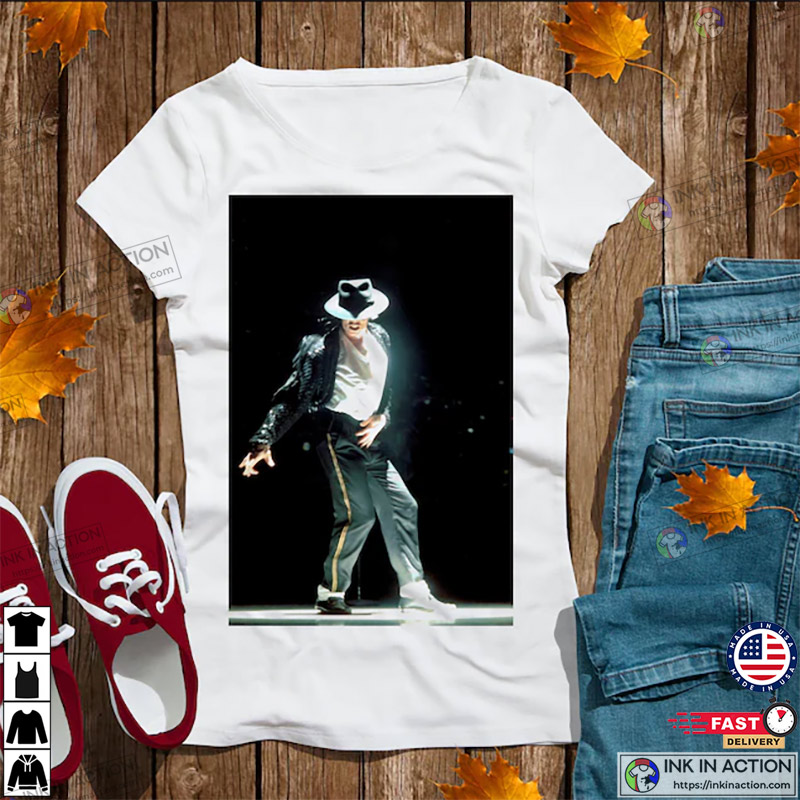 Michael Jackson Vintage Concert Poster Mens T-Shirt Tee