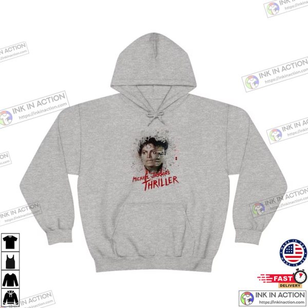 Michael Jakcson Thriller Retro Music Sweatshirt