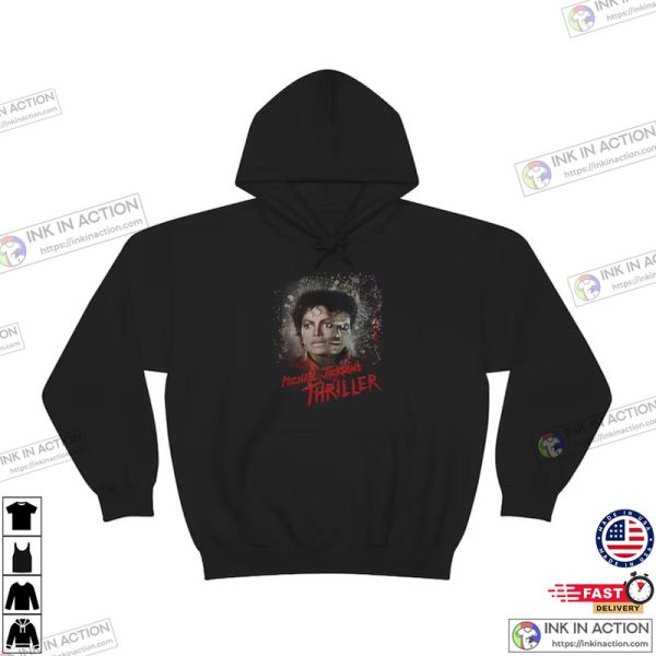 Michael Jakcson Thriller Retro Music Sweatshirt