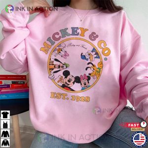 Mickey Co EST.1928 Sweatshirt Mickey Minnie Sweater Mickey And Friends 1