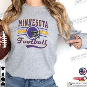 Minnesota Football The Vikes Vintage Crewneck Sweatshirt