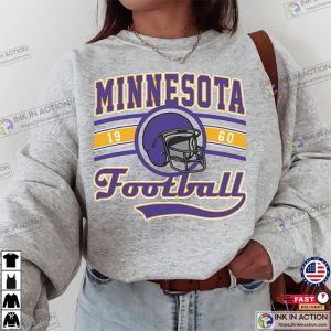 Minnesota Football The Vikes Vintage Crewneck Sweatshirt