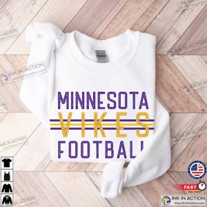 Minnesota Vikes Football Crewneck Sweatshirt