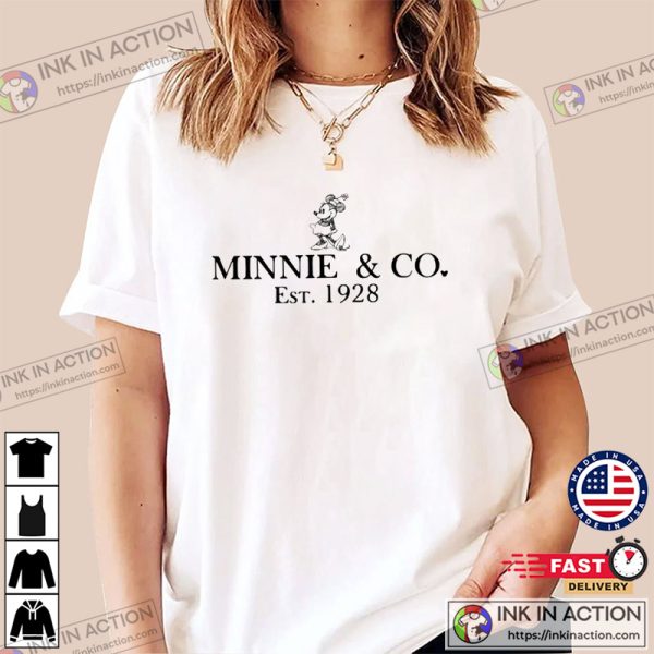 Minnie Shirt, Disney Shirts for Women, Minnie and Co Shirt