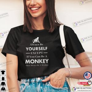 Monkey shirt Monkey gifts 1