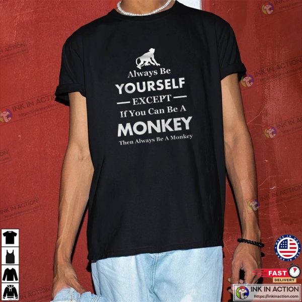 Monkey Shirt, Monkey Gift