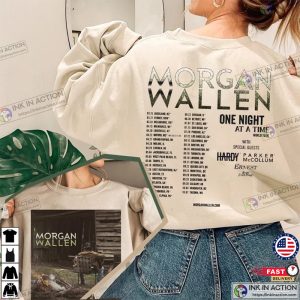 Morgan Wallen One Night At A Time Tour 2023 Double Sweatshirt Retro Wallen Western shirt 1