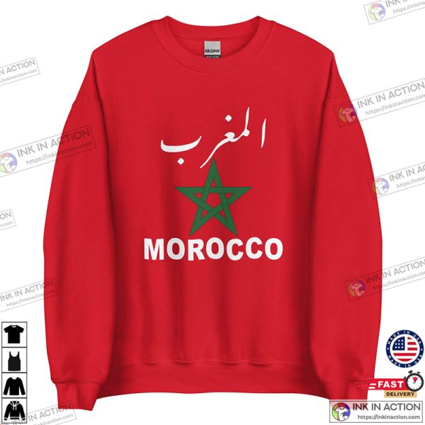 Moroccan FIFA World Cup Qatar 2022 Football Sweatshirt