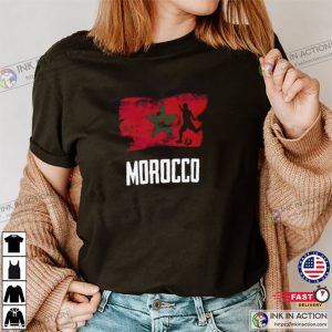 Morocco Flag Jersey Moroccan Soccer Team Moroccan T Shirt 2