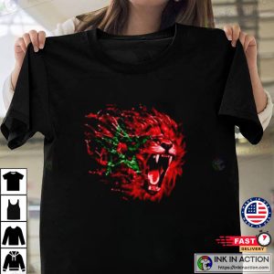 Morocco Flag Moroccan Soccer Fan T-Shirt