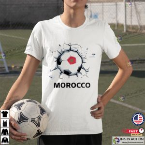 Morocco Football Goal Shirt Morocco World Cup 2022 T Shirt Morocco Soccer Jersey 0