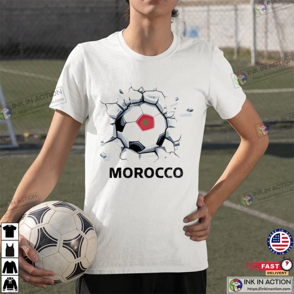 Morocco Football Goal World Cup 2022 T-Shirt