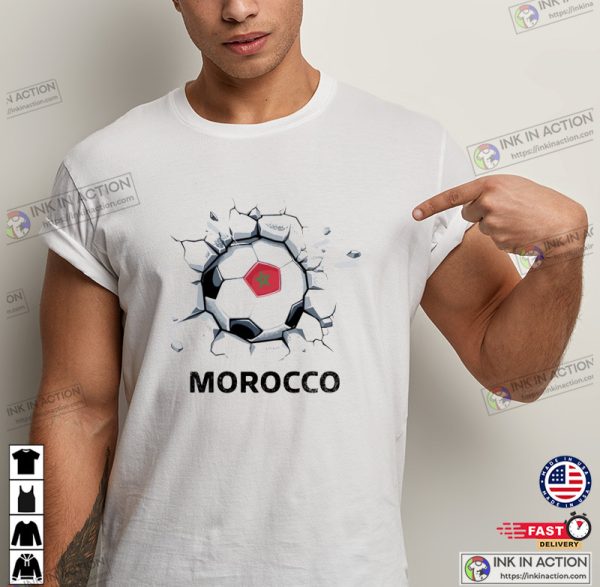 Morocco Football Goal World Cup 2022 T-Shirt