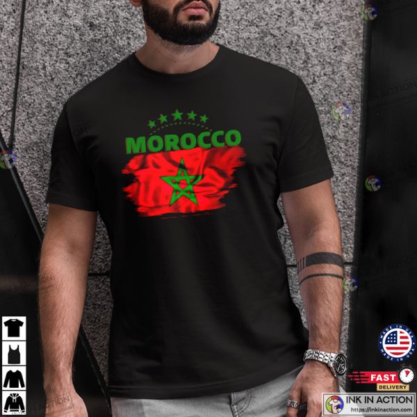 Morocco Football World Cup T-shirt