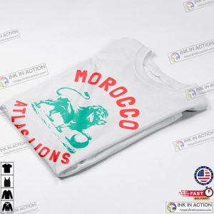 Morocco Jersey T Shirt Team Morocco Atlas Lions Shirt African Moroccan World Cup Fan Gift 3